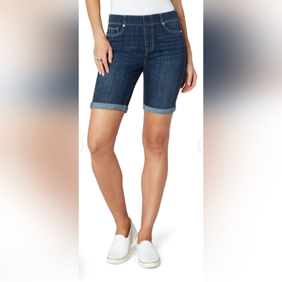 Liverpool Women's Chloe Pull-On Bermuda Rolled Cuff - Picture 1 of 7